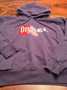 Diesel men's applique sweatshirt